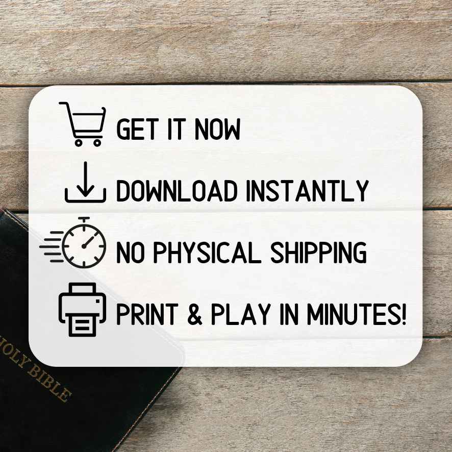 100 BIBLE BINGO CARDS - Image 8