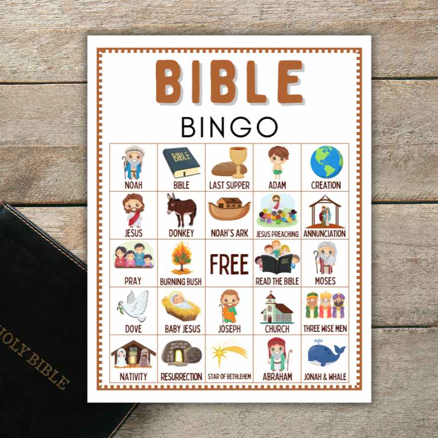 30 BIBLE BINGO CARDS - Image 3