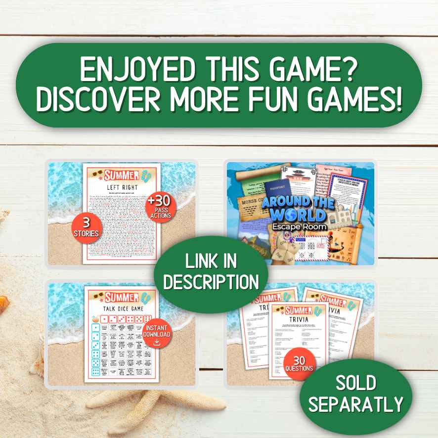 30 SUMMER BINGO CARDS - Image 9