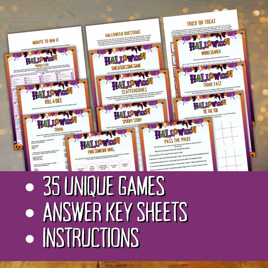 35 HALLOWEEN GAMES BUNDLE - Image 3
