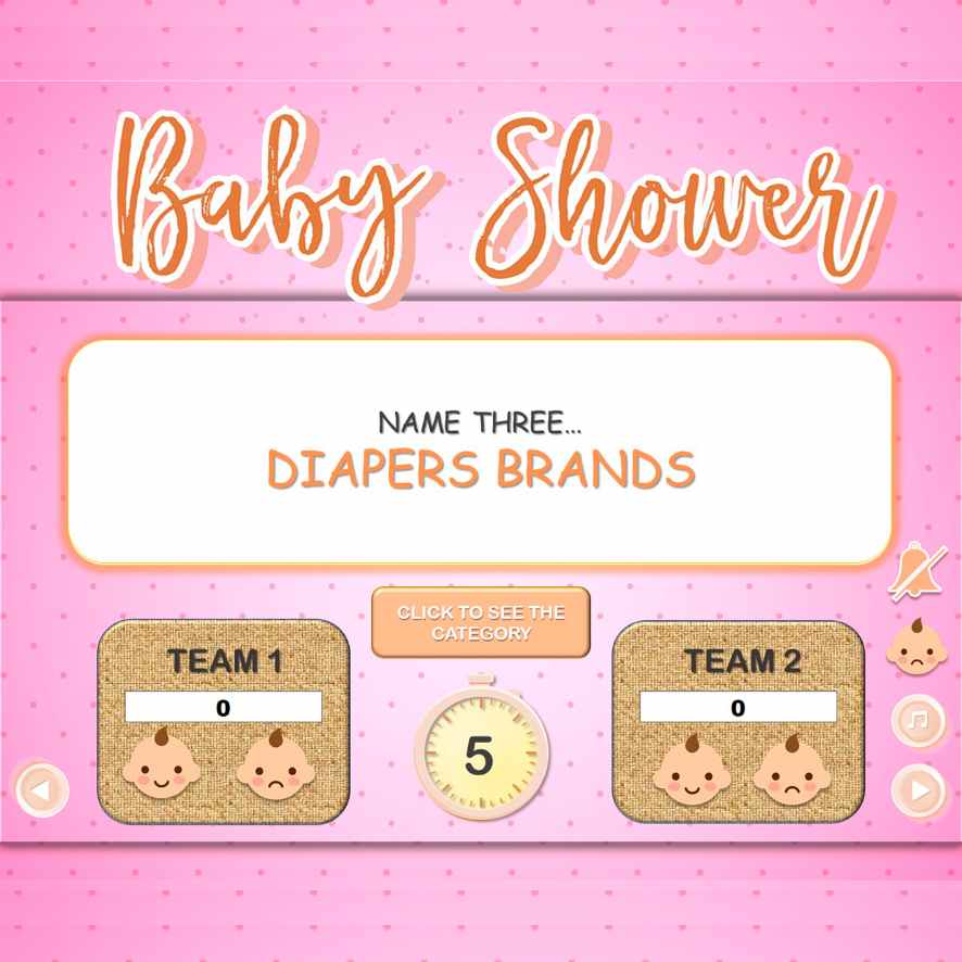 5 SECOND BABY SHOWER GIRL GAME - Image 3