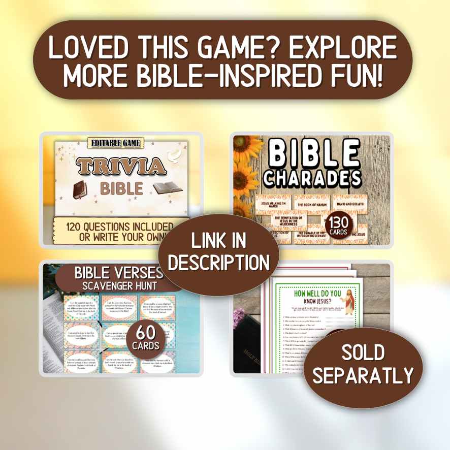 5 SECOND BIBLE GAME POWERPOINT - Image 9