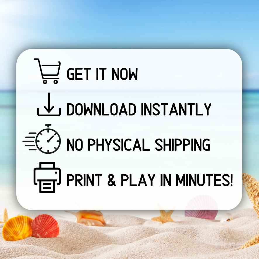 50 SUMMER BINGO CARDS - Image 8
