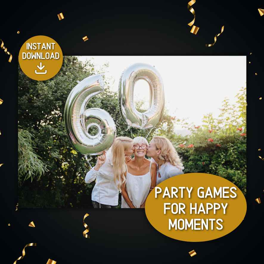 60TH BIRTHDAY PARTY GAMES - Image 8