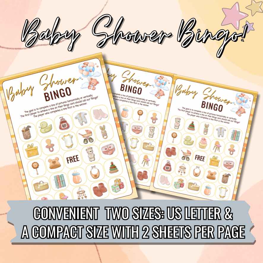 BABY SHOWER BINGO GAME - Image 4