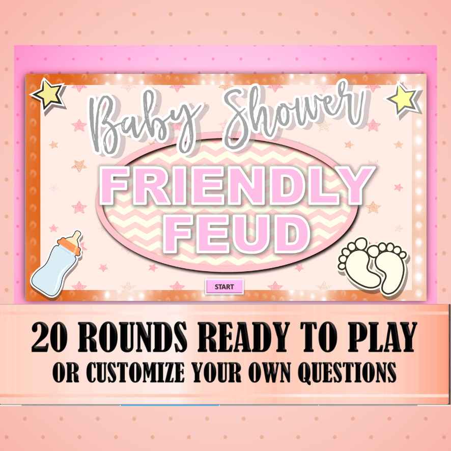 BABY SHOWER GAMES GIRL EDITABLE - Image 2