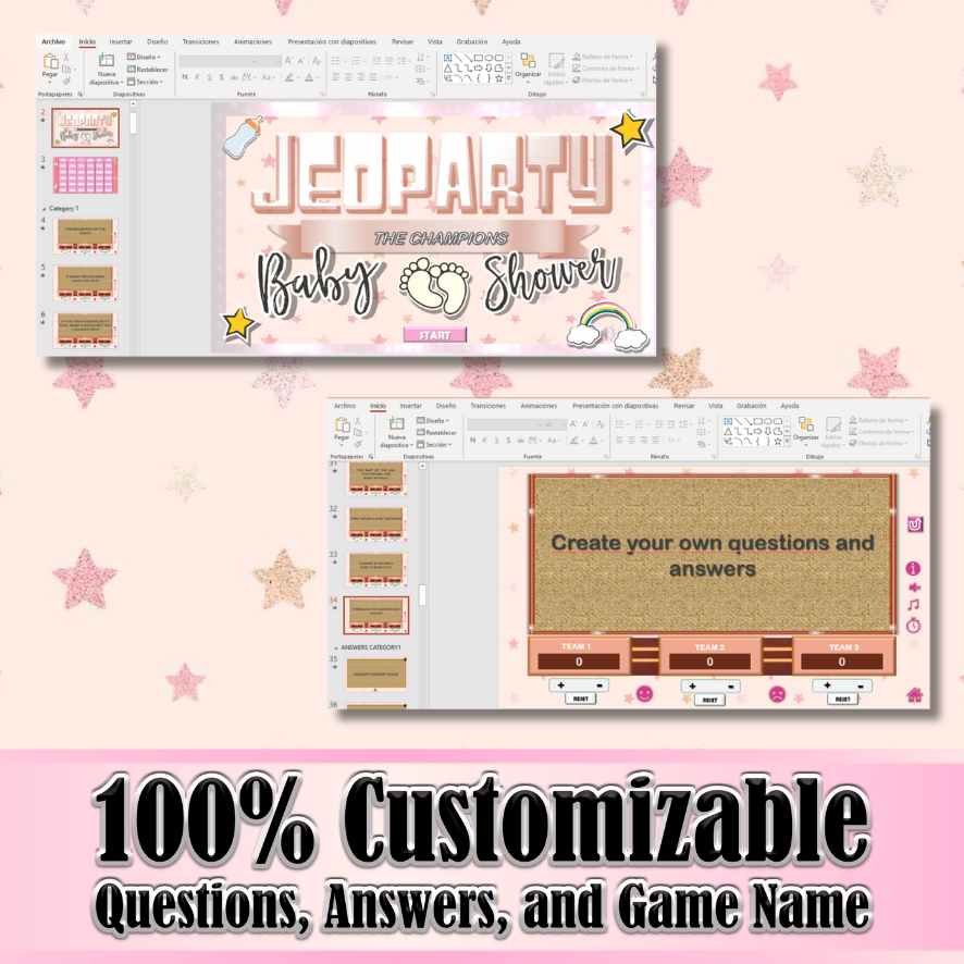 BABY SHOWER GAMES GIRL EDITABLE - Image 7
