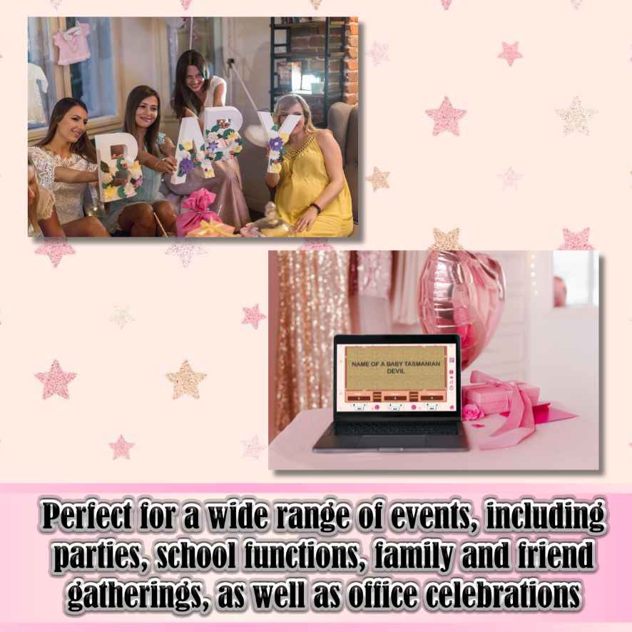BABY SHOWER GAMES GIRL EDITABLE - Image 8