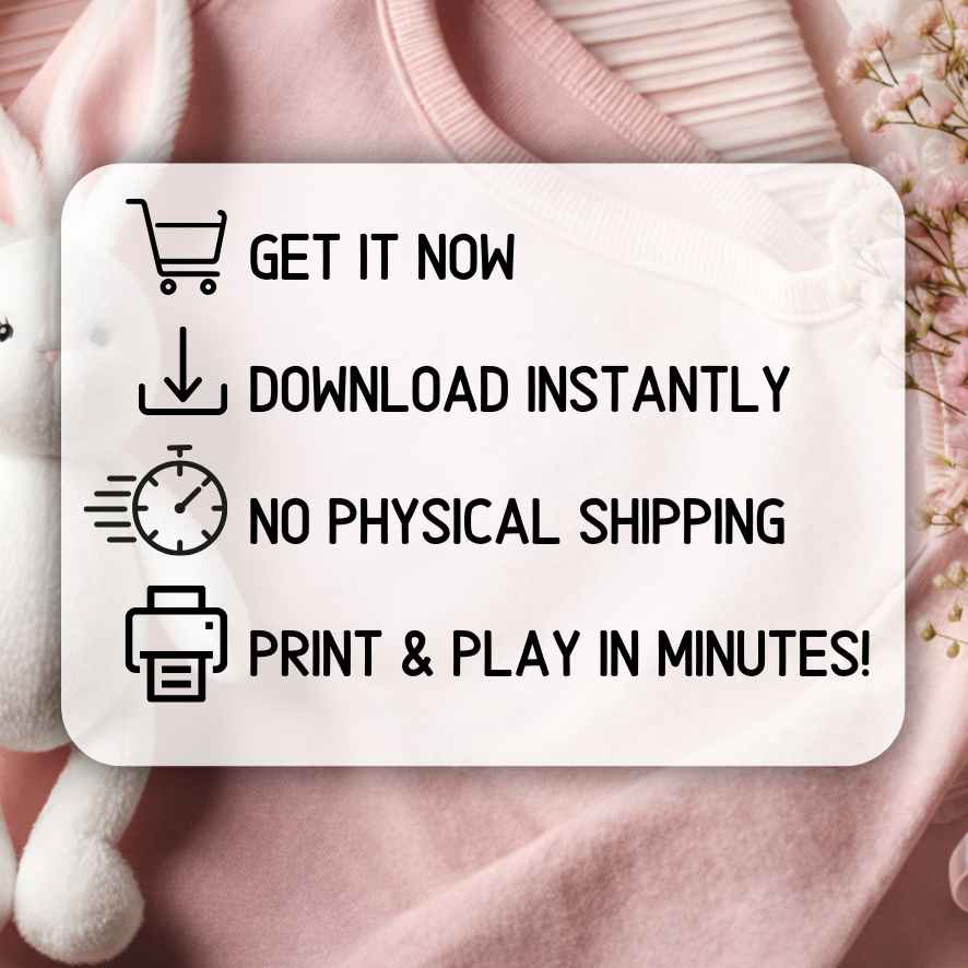 BABY SHOWER GAMES PRINTABLE PINK GIRL - Image 9