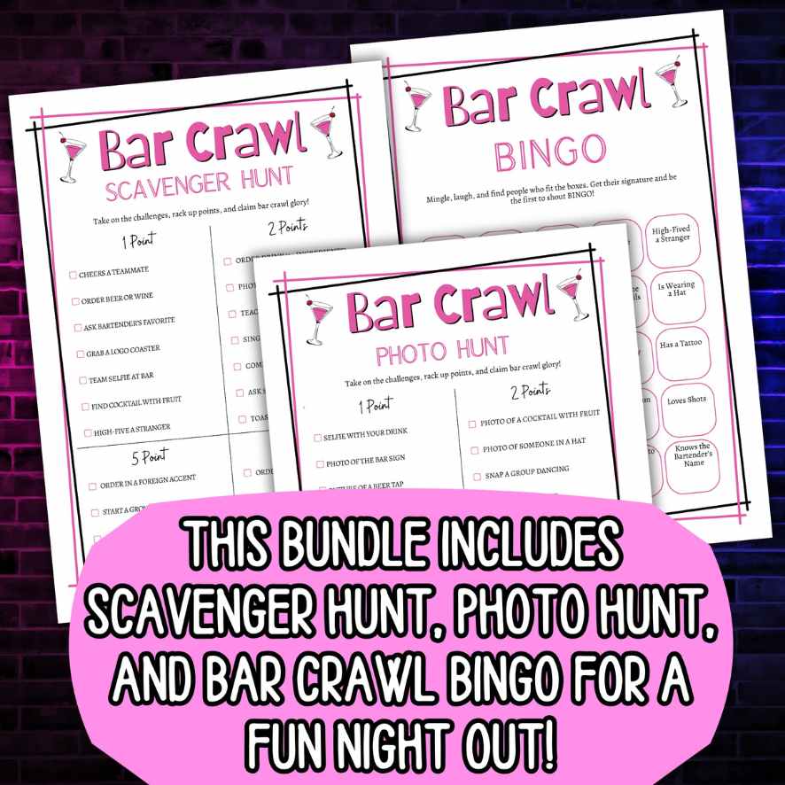 BAR CRAWL GAMES GIRLS - Image 3