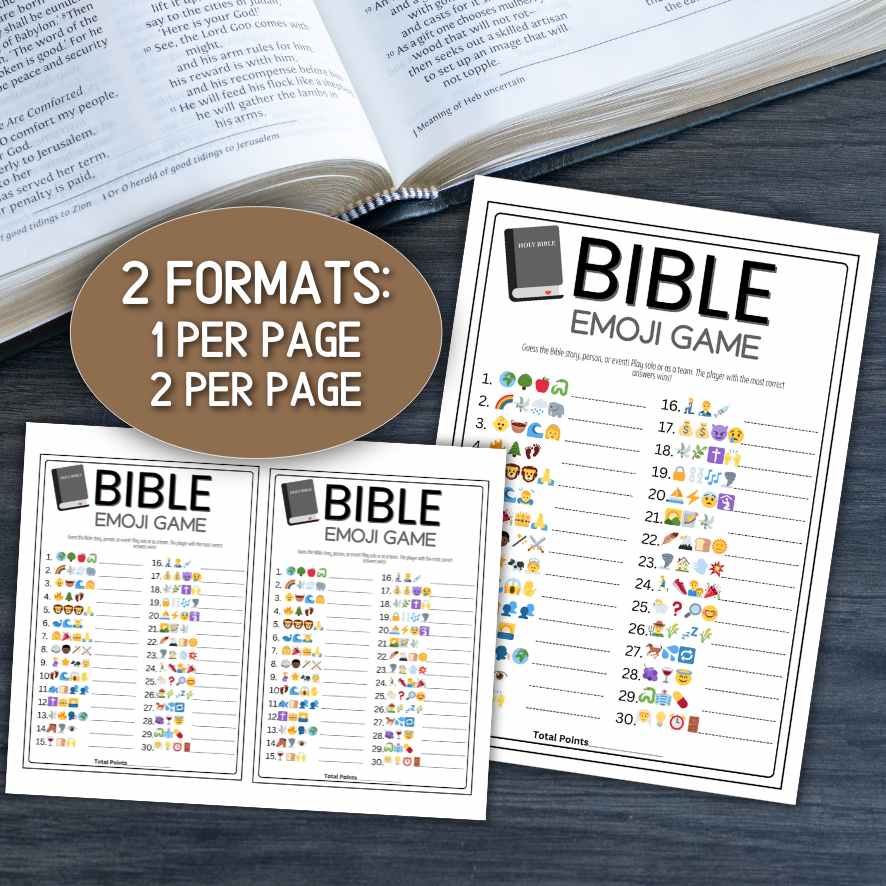 BIBLE EMOJI GAME - Image 2