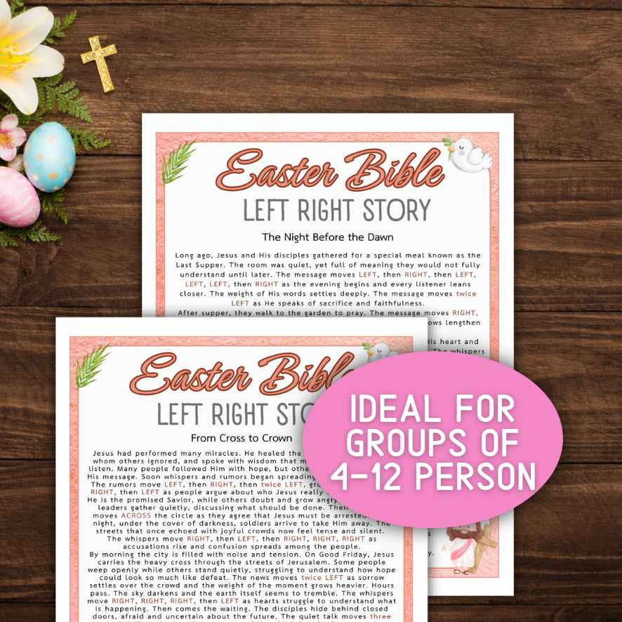 BIBLE LEFT RIGHT  GAME - Image 5