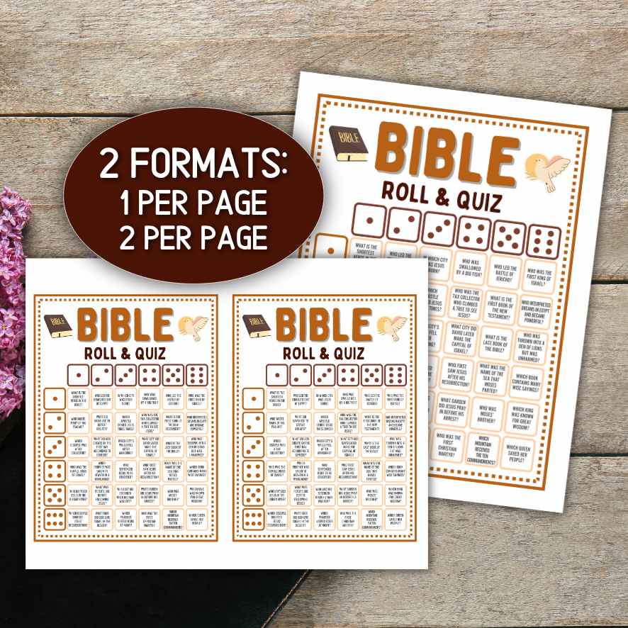 BIBLE ROLL AND QUIZ DICE GAME - Image 5