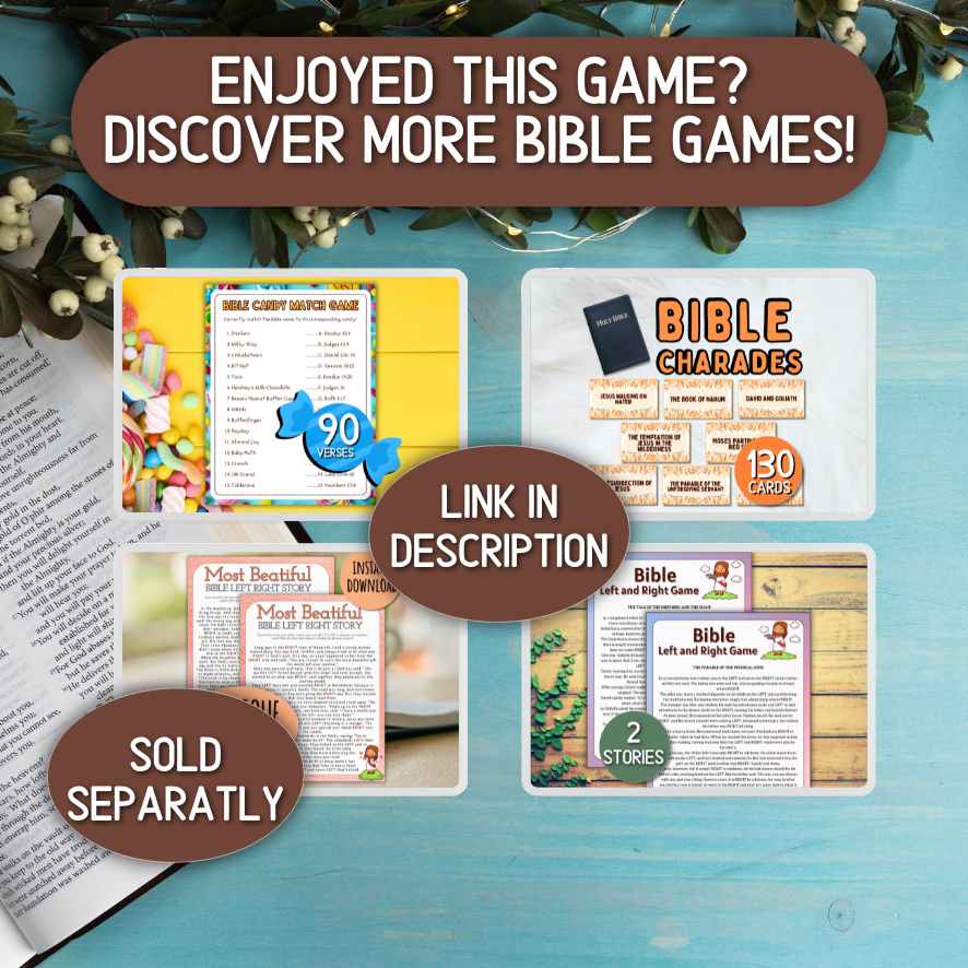 BIBLE SCAVENGER HUNT PRINTABLE GAME - Image 9