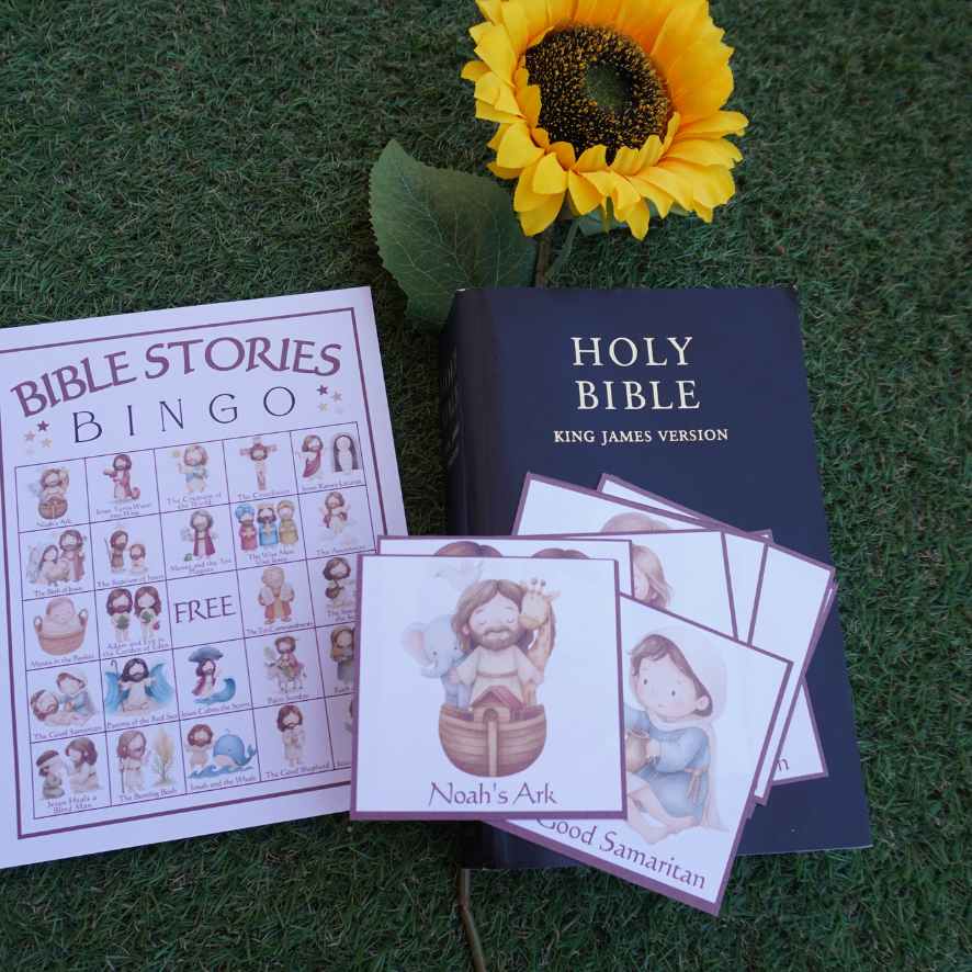 BIBLE STORIES 100 BINGO CARDS - Image 2