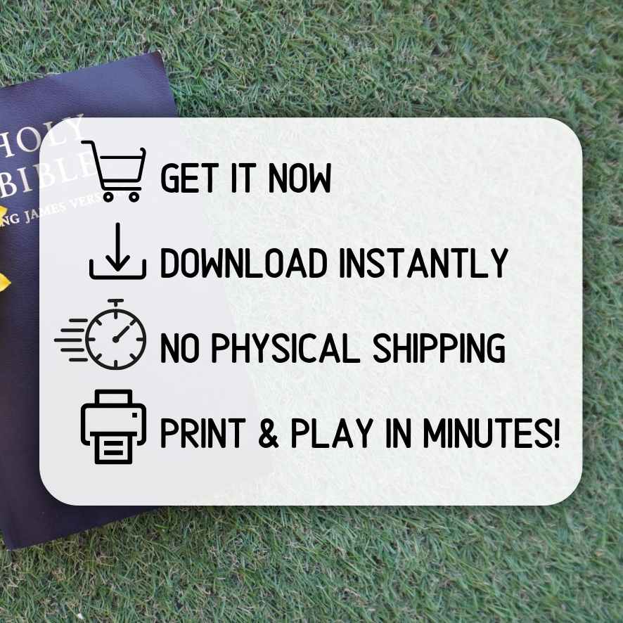 BIBLE STORIES 100 BINGO CARDS - Image 8