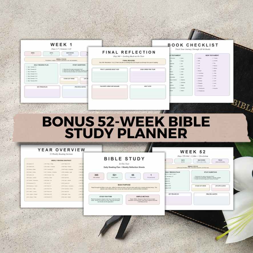 BIBLE STUDY BUNDLE PRINTABLE - Image 9