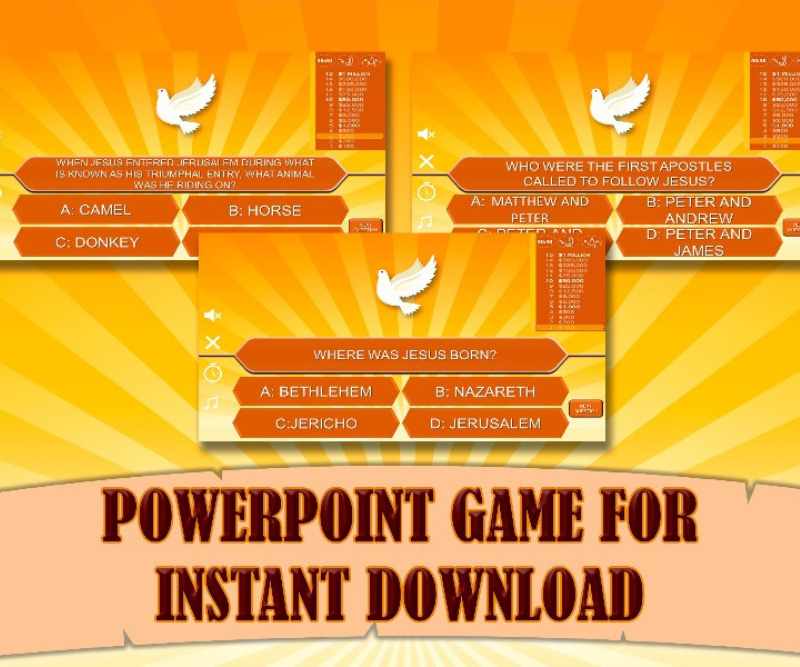 BIBLE TRIVIA MILLIONAIRE GAME - Image 3