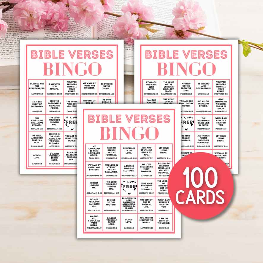 BIBLE VERSES BINGO PRINTABLE - Image 5