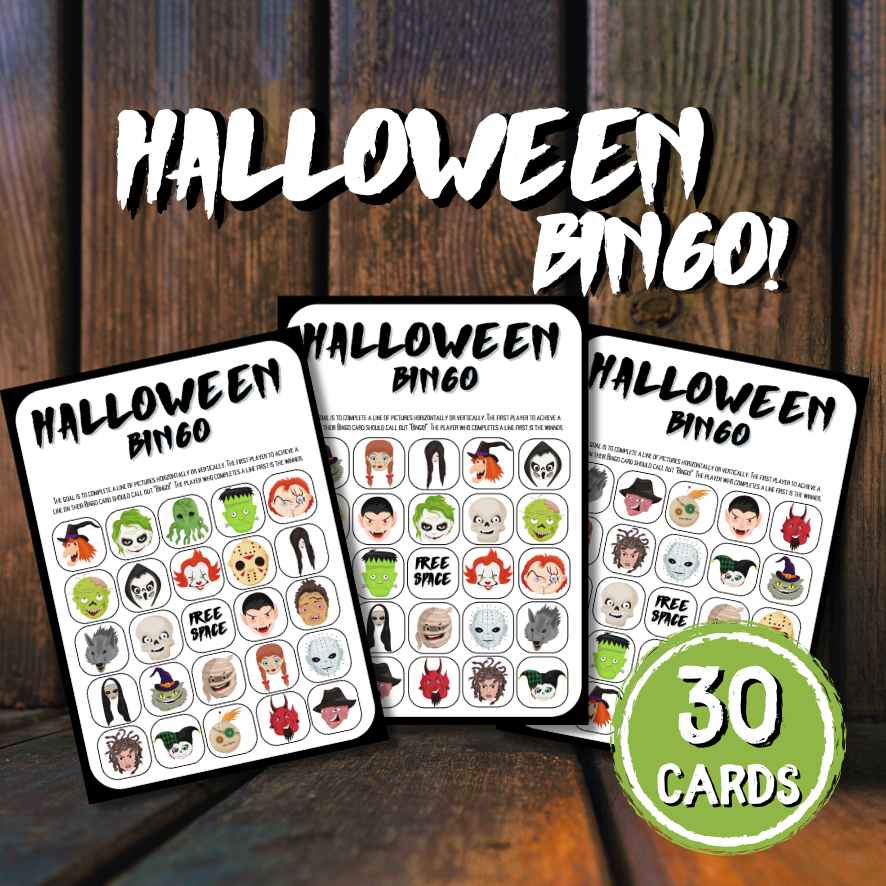 BINGO GAME HORROR MOVIE CHARACTER