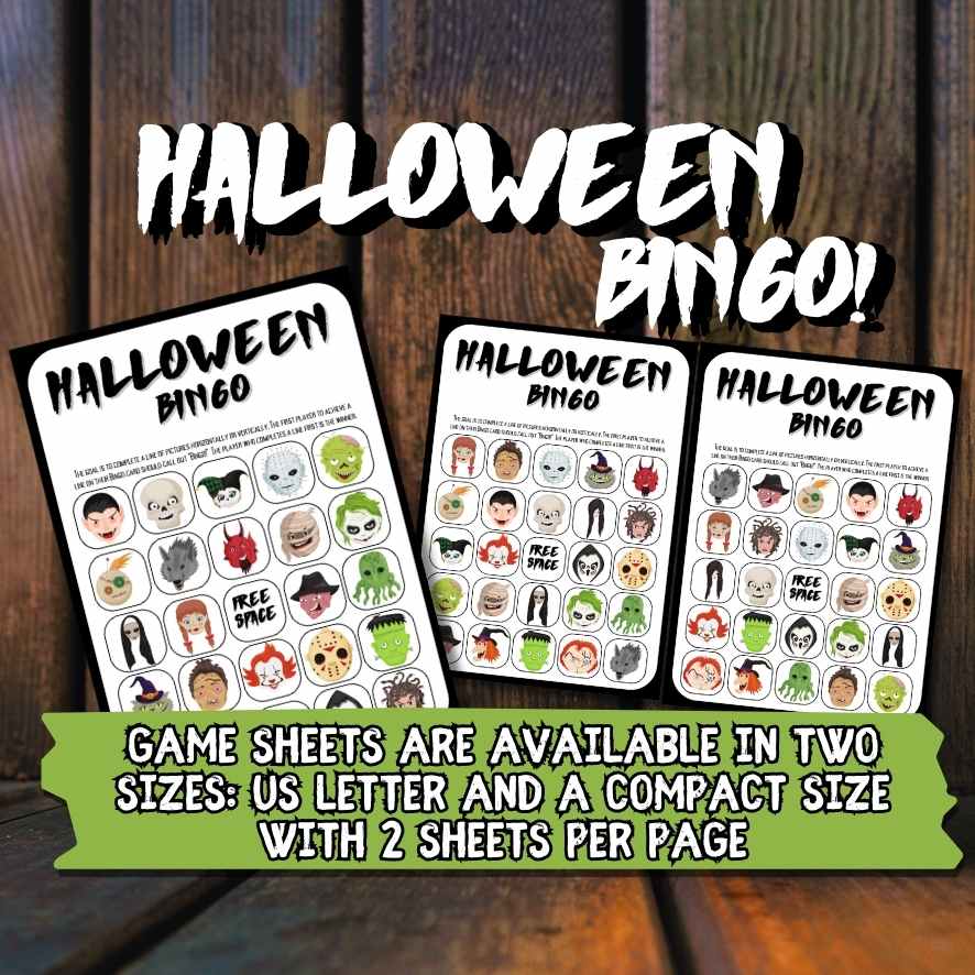 BINGO GAME HORROR MOVIE CHARACTER - Image 4
