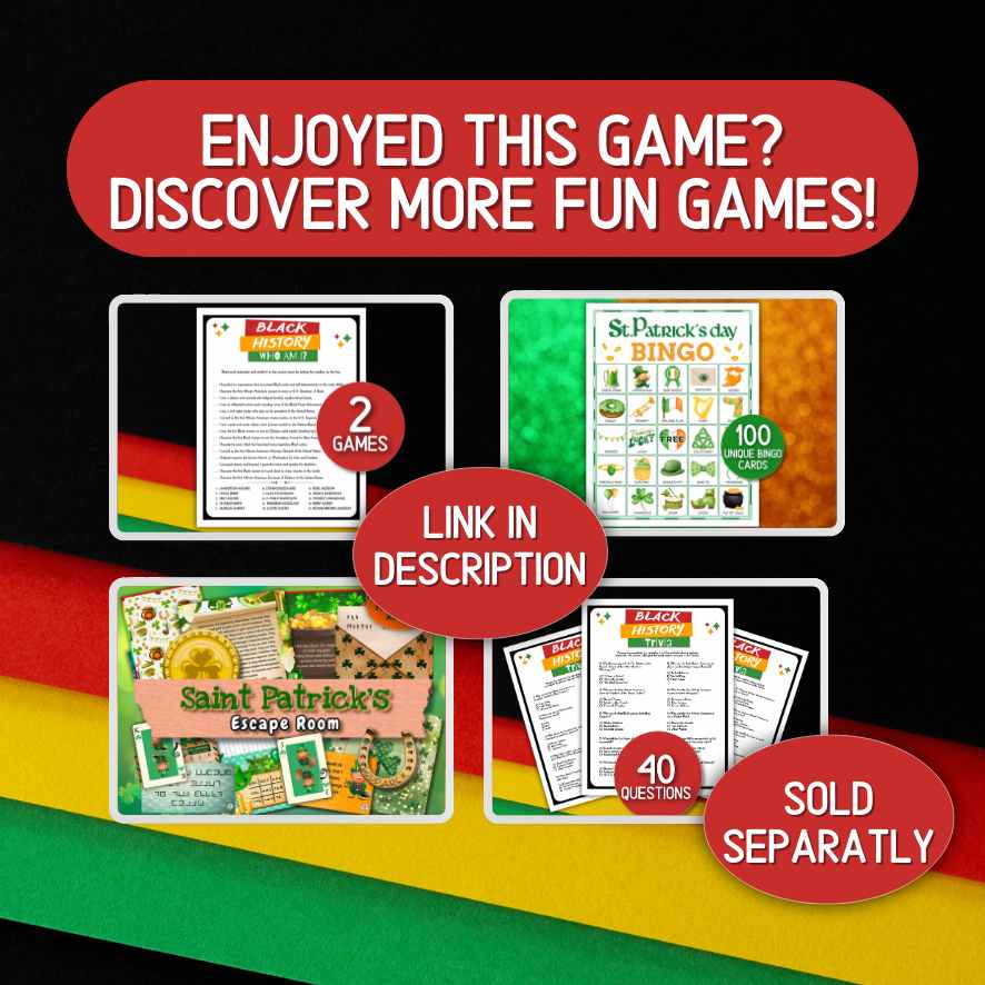 BLACK HISTORY MONTH LEFT RIGHT GAMES - Image 9