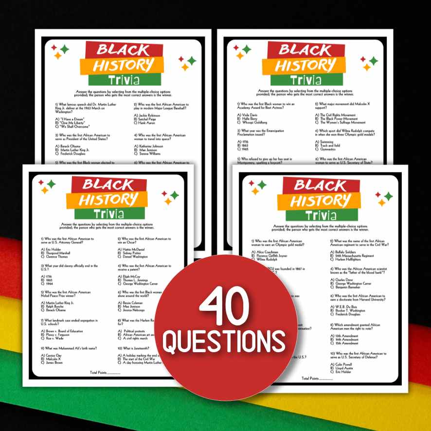 BLACK HISTORY MONTH TRIVIA - Image 2