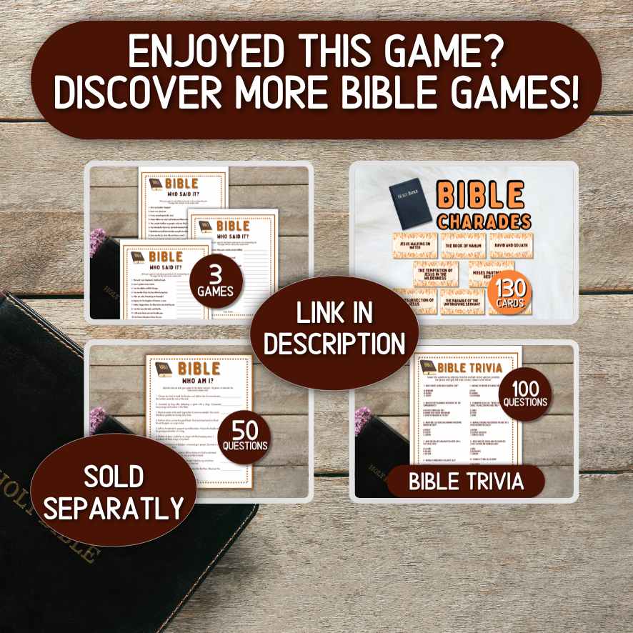BOOKS OF THE BIBLE SCAVENGER HUNT - Image 7