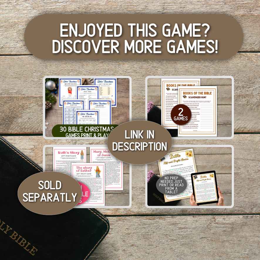 CHILDREN FOLLOWING JESUS LEFT RIGHT GAME - Image 5
