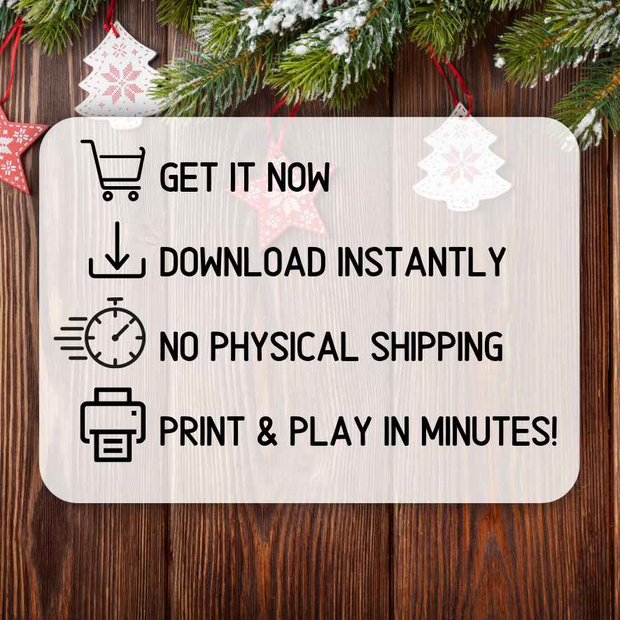 CHRISTMA EMOJI PICTIONARY PRINTABLE - Image 7