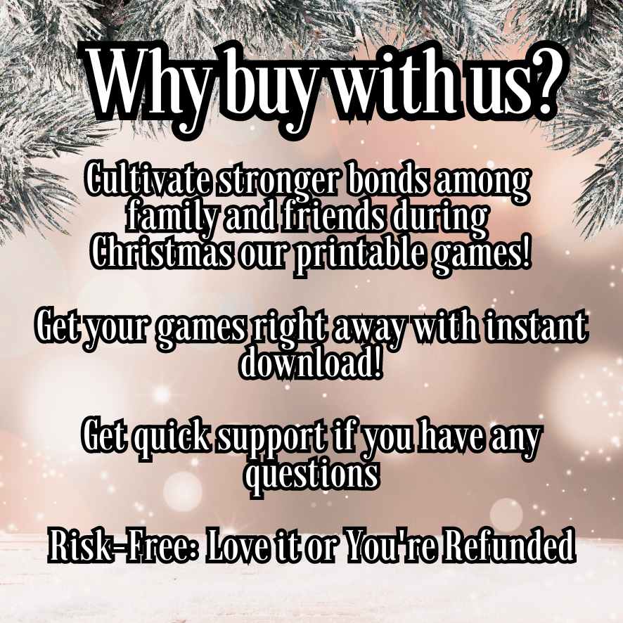 CHRISTMAS 5 SECOND GAME PRINTABLE - Image 6