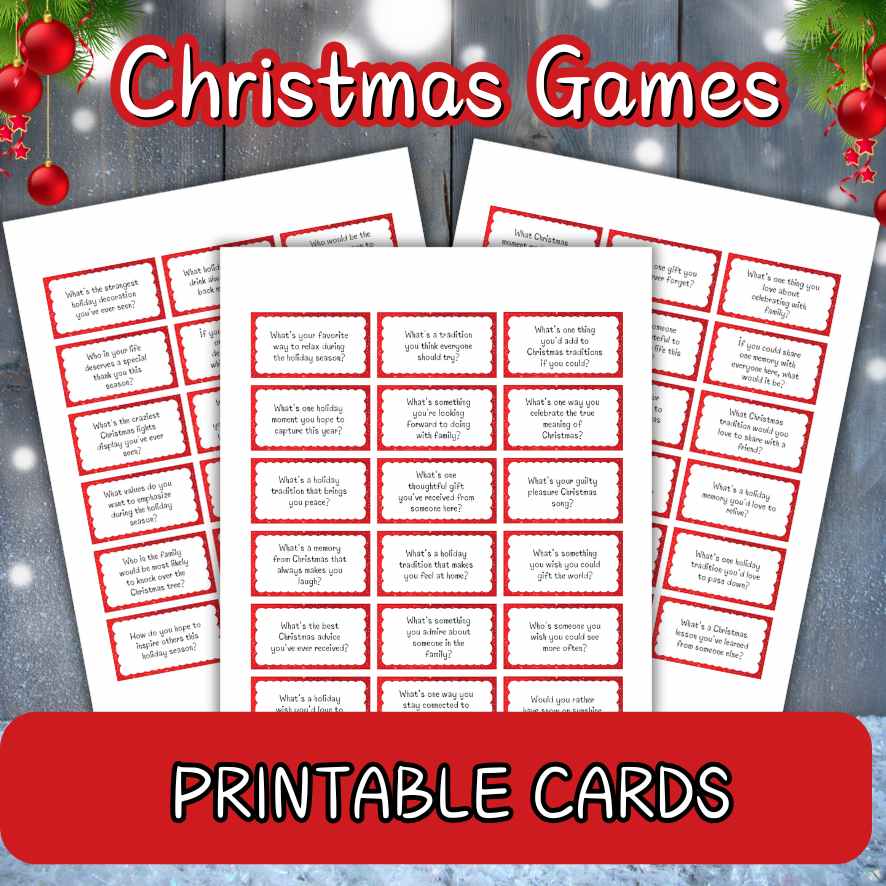 CHRISTMAS CONVERSATION STARTERS - Image 4