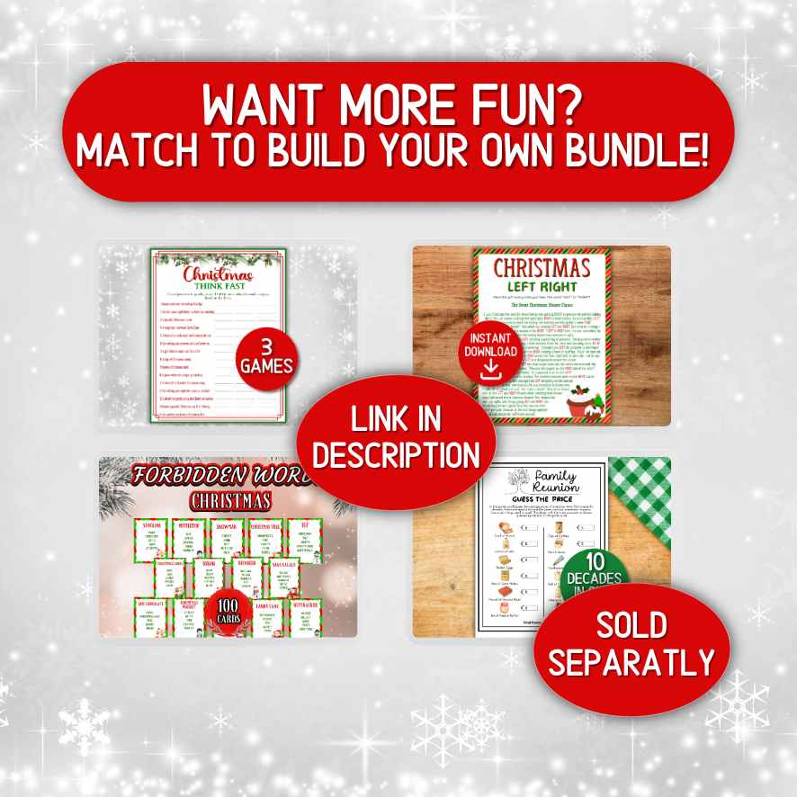 CHRISTMAS DICE GAME GIFT EXCHANGE - Image 6