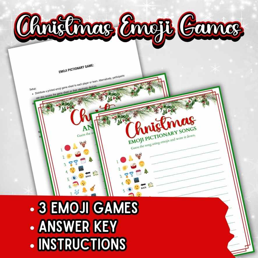 CHRISTMAS EMOJI GAMES BUNDLE - Image 3