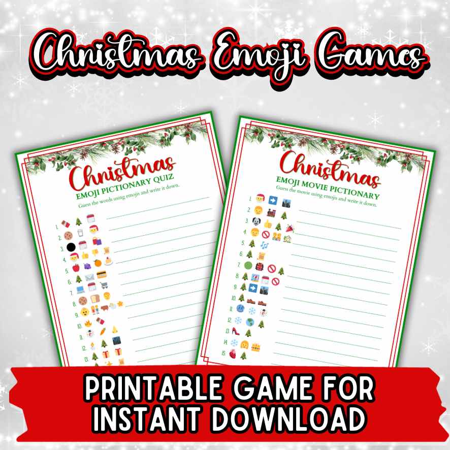 CHRISTMAS EMOJI GAMES BUNDLE - Image 4