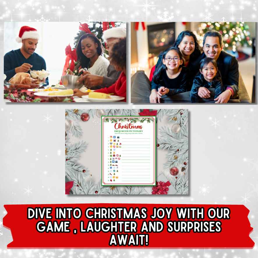 CHRISTMAS EMOJI MOVIE GAME PRINTABLE - Image 2