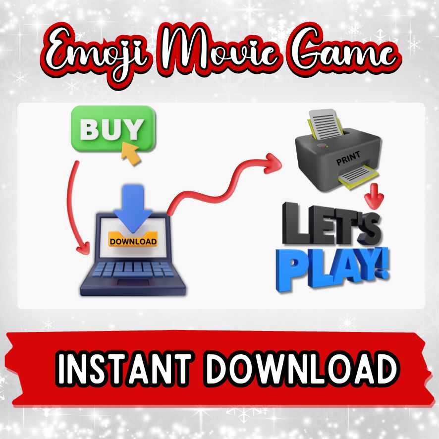 CHRISTMAS EMOJI MOVIE GAME PRINTABLE - Image 6