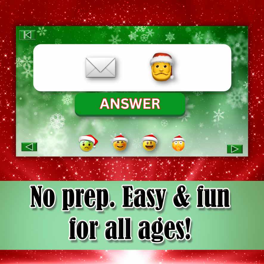 CHRISTMAS EMOJI QUIZ POWERPOINT GAME - Image 5