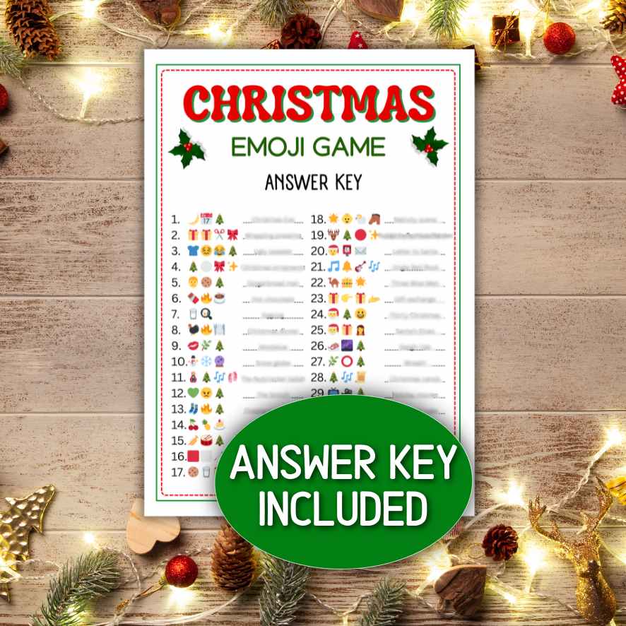 CHRISTMAS EMOJI WORDS, SONGS AND MOVIES - Image 4
