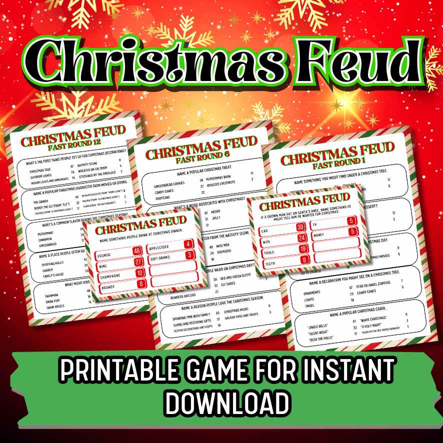 CHRISTMAS GAME PRINTABLE - Image 5