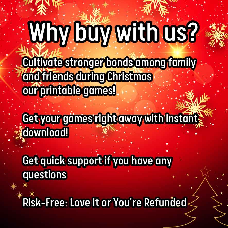 CHRISTMAS GAME PRINTABLE - Image 7
