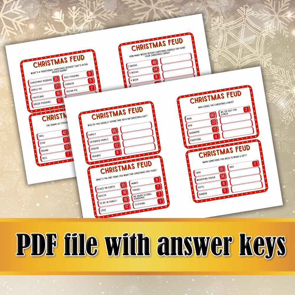 CHRISTMAS FEUD EDITABLE - Image 5
