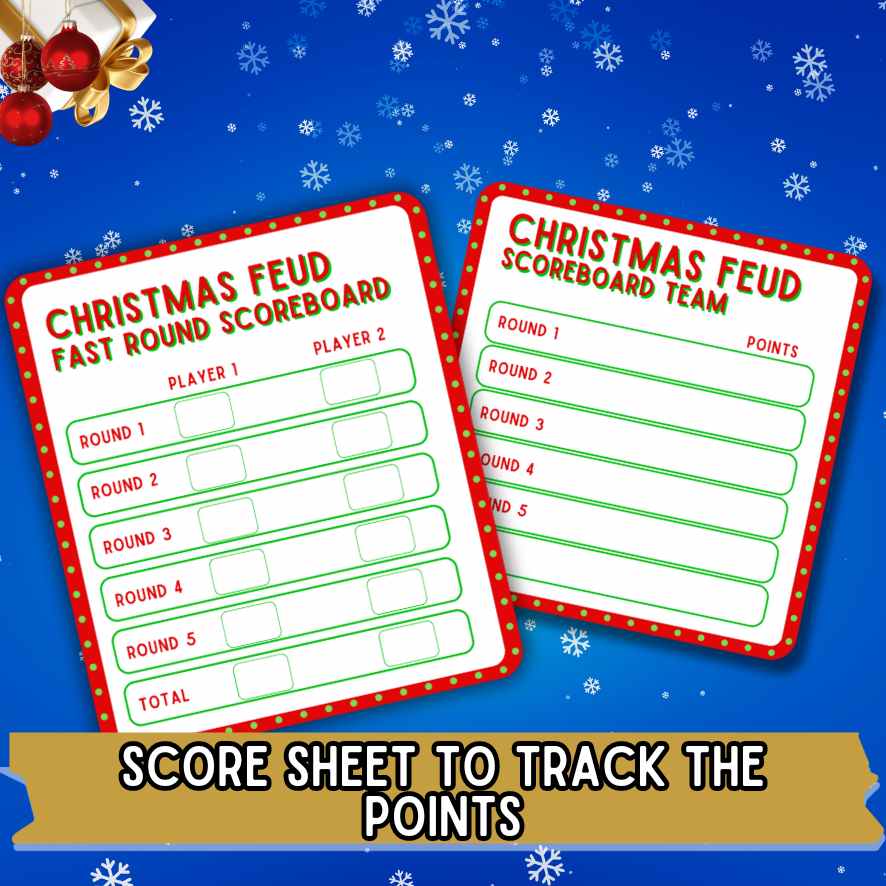 CHRISTMAS FEUD GAME 1 - Image 6