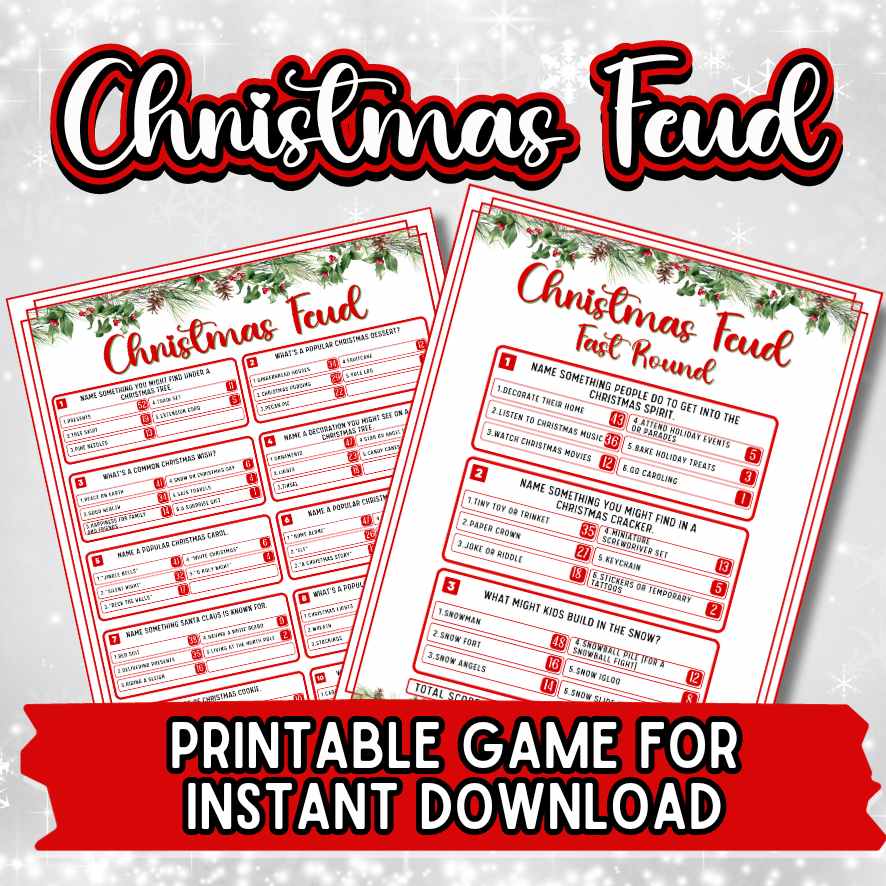 CHRISTMAS FEUD GAME - Image 2