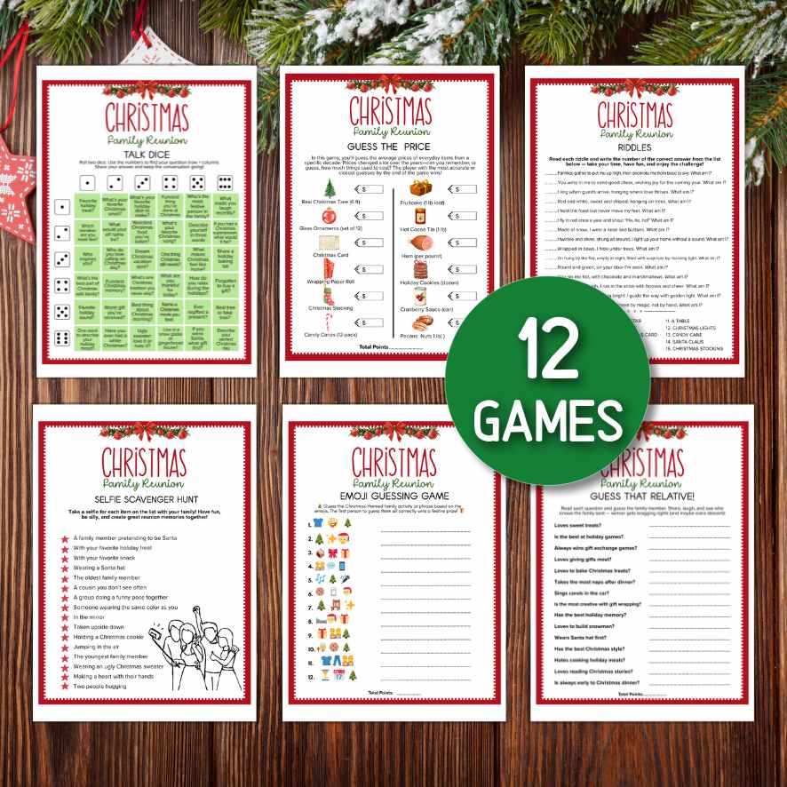 CHRISTMAS FAMILY REUNION GAMES BUNDLE - Image 3
