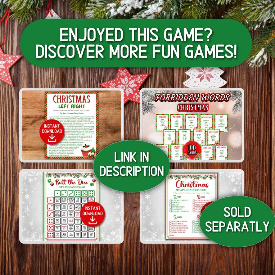 CHRISTMAS FAMILY REUNION GAMES BUNDLE - Image 9