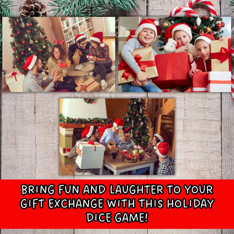 CHRISTMAS GIFT EXCHANGE GAME PRINTABLE - Image 2