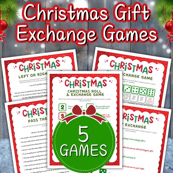 CHRISTMAS GIFT EXCHANGE GAMES