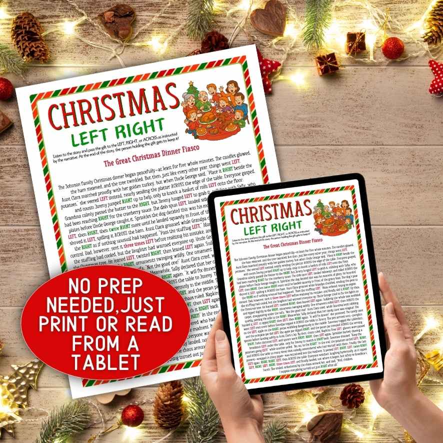 CHRISTMAS LEFT RIGHT GAME - Image 2
