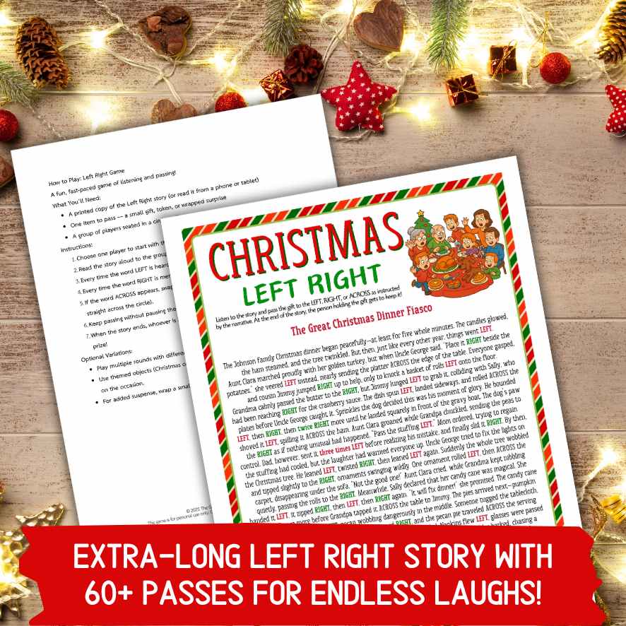 CHRISTMAS LEFT RIGHT GAME - Image 3